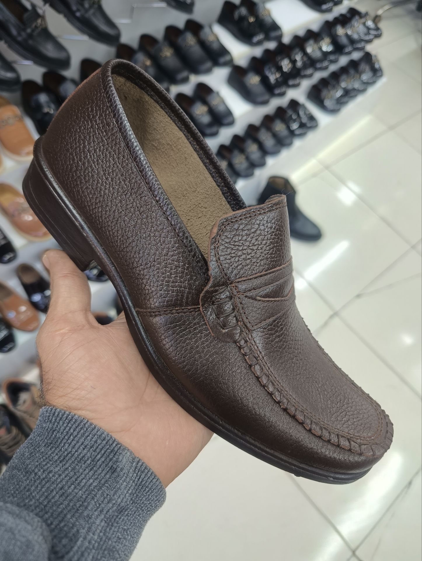 کفش مجلسی چرم گاوی درجه یک انصاری