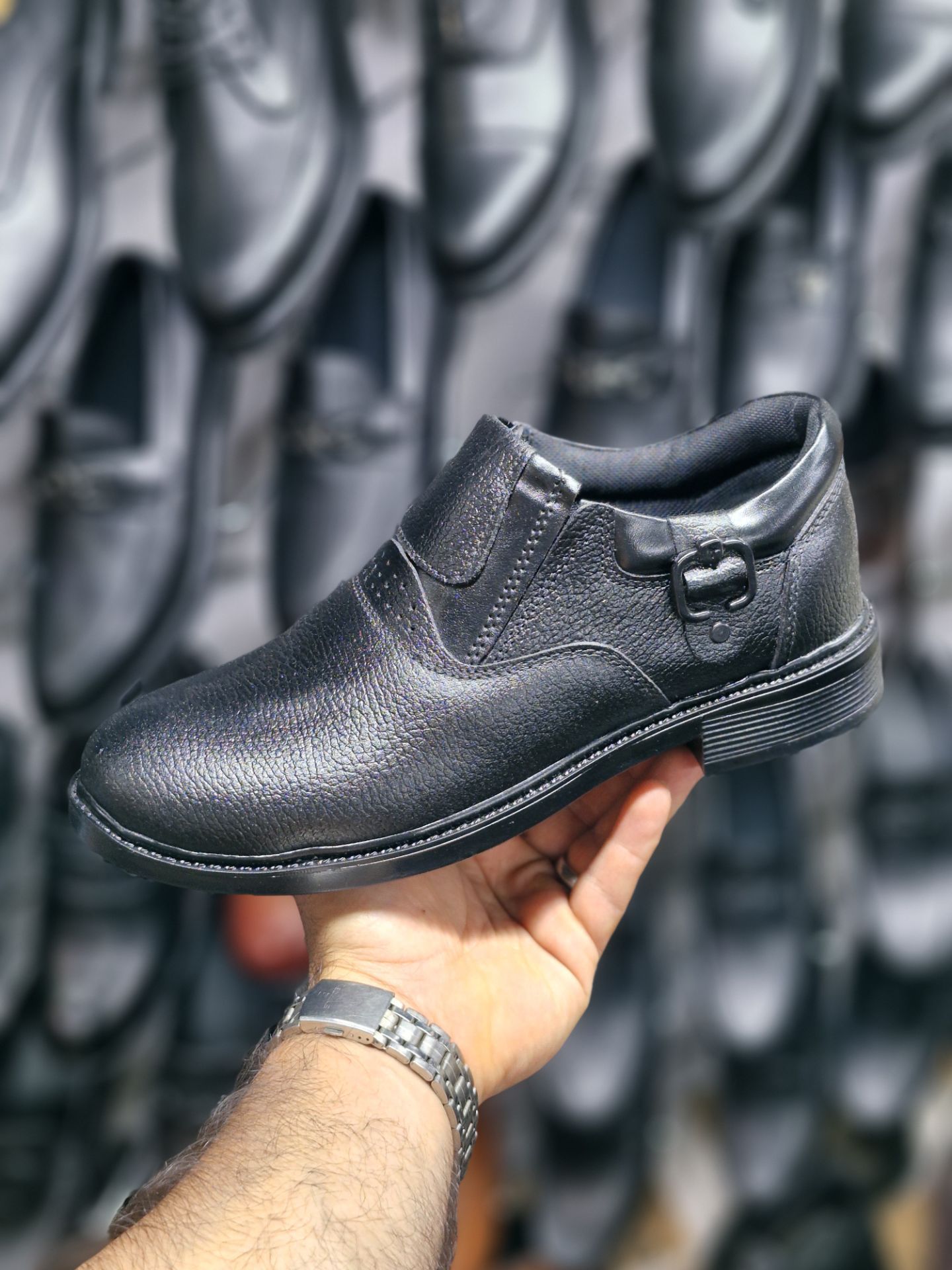 کفش مجلسی چرم اشبالت گاوی